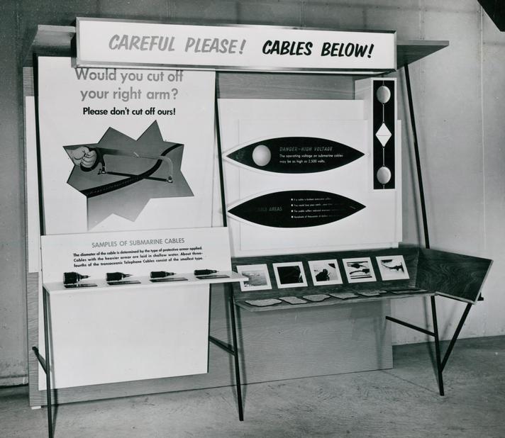 1965 - Cable Damage Committee Exhibition Stand 1965 (Image 1)