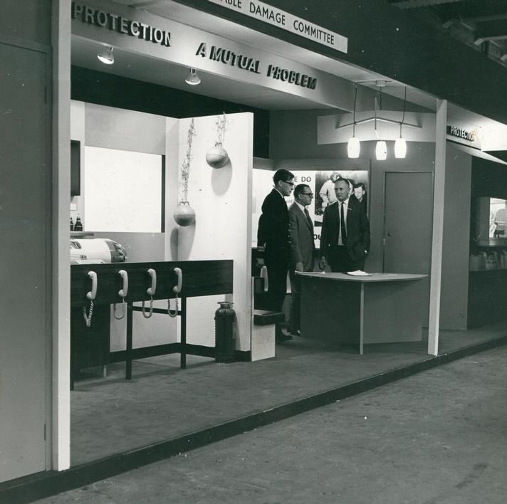 1969 - Cable Damage Committee Exhibition Stand at Oceanolgy Conference 1969 (Image 1) - 