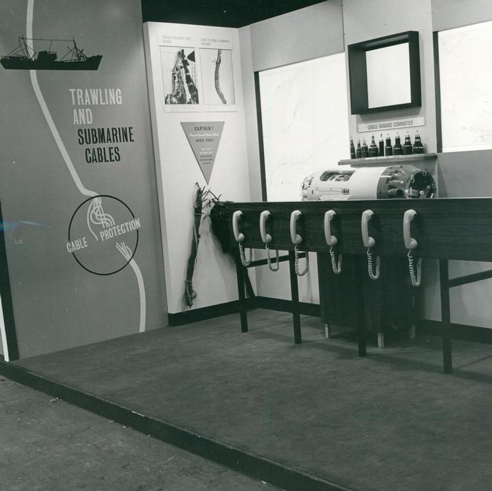 1969 - Cable Damage Committee Exhibition Stand at Oceanolgy Conference 1969 (Image 4)