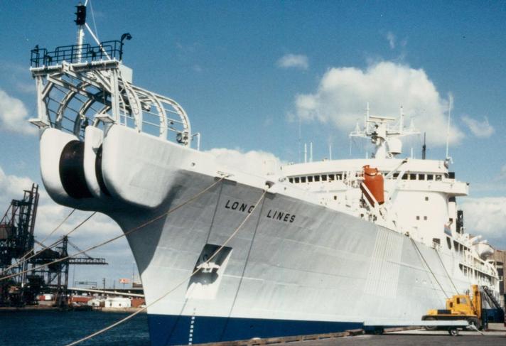 1988 - AT&T / Transoceanic Cableship Company Cable Ship - CS Longlines